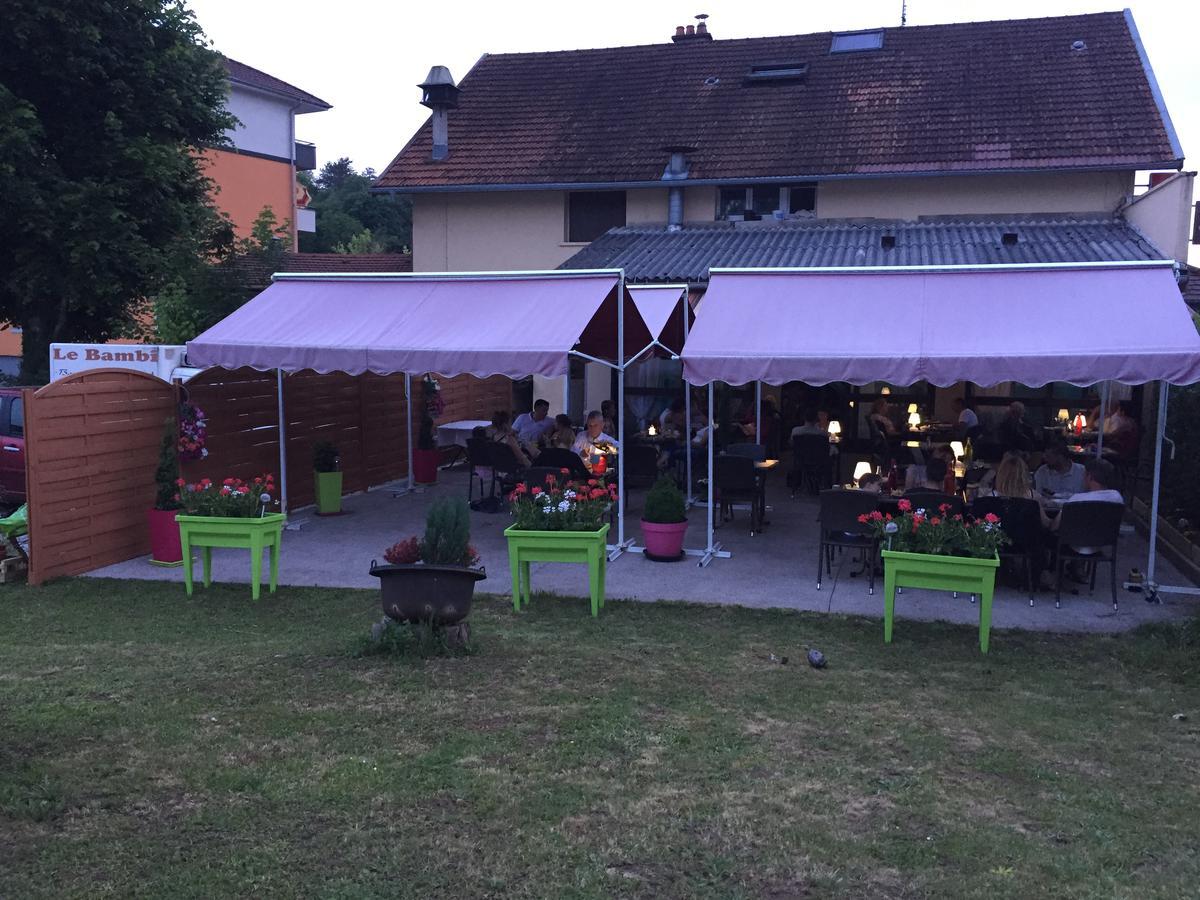 Hotel Le Bambi Baume-les-Dames Exterior foto